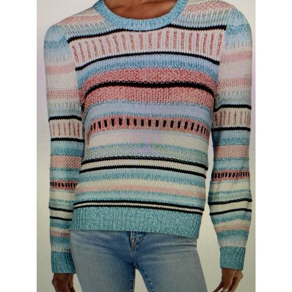 Polo Ralph Lauren Sweaters - NWT Polo Ralph Lauren XXL Women’s linen blend striped sweater